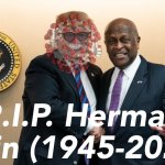 R.I.P. Herman Cain meme