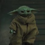 Disappointed Baby Yoda GIF Template
