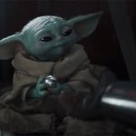 Baby Yoda Ball GIF Template