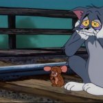 Depressed Tom & Jerry meme
