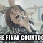 Europe it’s the final countdown meme