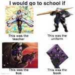 School of Valla | image tagged in i would go to school if | made w/ Imgflip meme maker