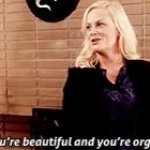 Ann you're beautiful and you're organized GIF Template