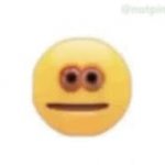 eyes scared emoji template