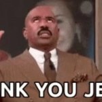 Steve Harvey Thank You Jesus meme