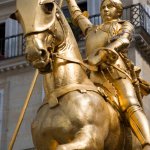 Jeanne D'Arc Statue template