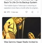 Hubble Hagar News Duo