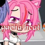 gacha club pink hair student