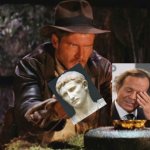 Indiana Jones replacing July with August | image tagged in indiana jons replacing | made w/ Imgflip meme maker
