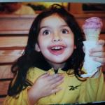 super happy ice cream kid