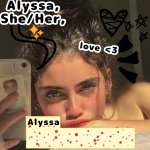 Alyssa template