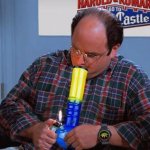 GEORGE COSTANZA HITTING THE BONG