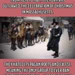 Christians banned Christmas