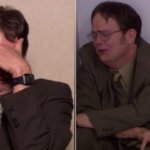 crying dwight