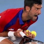 Angry djokovic