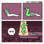 Snake pole dance