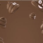 Facebook Poop Emoji Background template