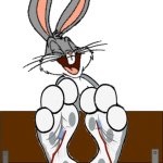 Bugs Bunny Tickled