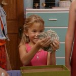 Michelle Tanner's Money template