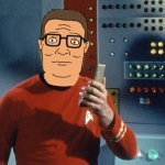 HANK HILL STAR TREK, HANK HILL AS ENGINEER SCOTT