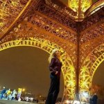 Kylie Eiffel Tower