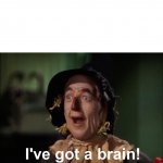 I've got a brain! template