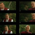 Kirk & Picard meme