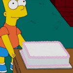 Bart Simpson Cake