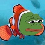 Sad Pepe Fish