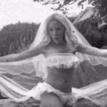 Kylie black & white music video