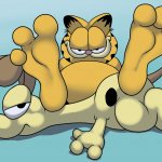 Garfield Feet