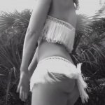 Kylie black & white music video