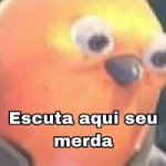 Escuta aqui seu merda