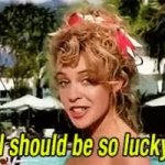 I Should Be So Lucky Kylie Minogue GIF - I Should Be So Lucky