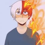 todoroki panik GIF Template