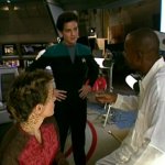 Sisko Breaking The Fourth Wall