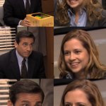 Pam and Michael meme