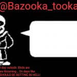 Bazooka's sans temp #1