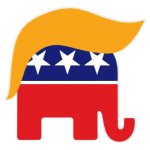 Trump GOP elephant transparent