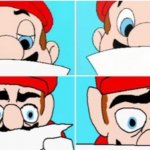 Mario realizes something horrible