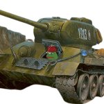 Pepe tank transparent meme