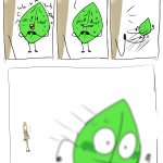 leafy runs away