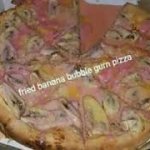 fried banana bubble gum pizza meme