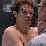 Willem dafoe choking scientist