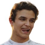 Lando Norris tongue transparent