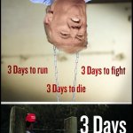 Trump 3 days meme