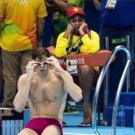Olympic lifeguard meme