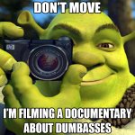 shrek is filming