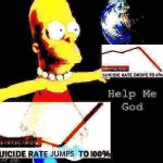 Homer Lisa suicide rate 2 meme