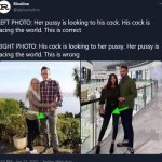 Her pussy his dick
